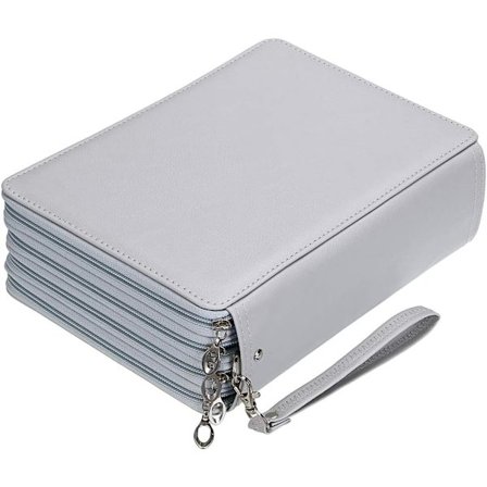 Fargeblyantorganisator med 200 spor (grå)