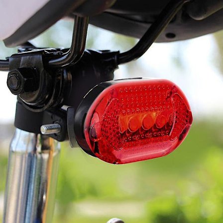 Vattentät 5 Led Cykel Cykel Ljus Säkerhet Bakre Ficklampa Tail Varningslampa