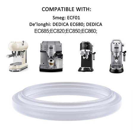 O-ringer Silikontetning for DeLonghi Ec685/ec680/ec850/860 Kaffemaskin Tute Silikontetning Tilbehør