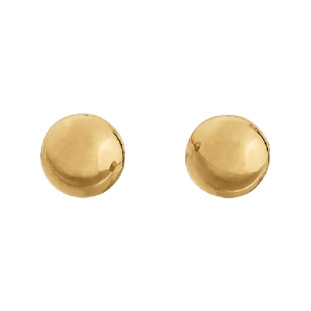 Edblad Plain Studs Gold Smycken & klockor Dam Guld ONESIZE