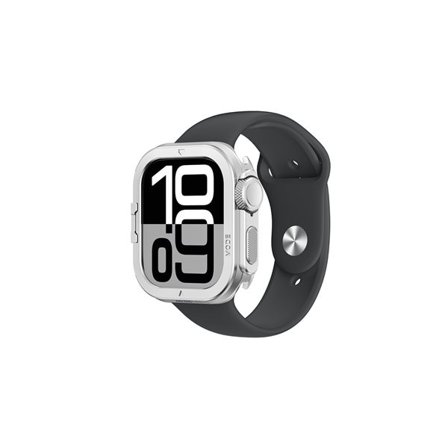 AmazingThing Titan Pro Metal Case til Apple Watch 11 46mm Aluminium - Sølv