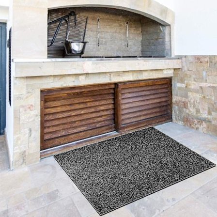 Ildfast Peisgulvteppe Sklisikker Beskyttelsesmatte Flammebestandig Underlag For Peis, Ovnsbeskyttelse (39x60in)