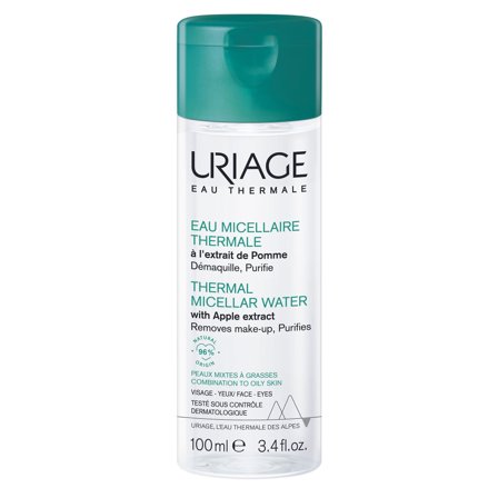 URIAGE IGIENE VISO Acqua Micellare Termale per Pelle Mista e Grassa 100ml - Acqua detergente viso