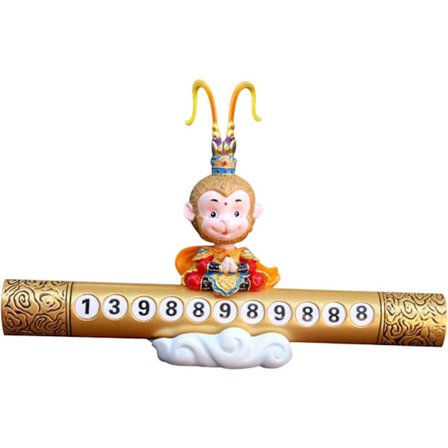 1 stk. Bilparkerings Telefonnummer Plade, Kompakt Bevægelig Auto