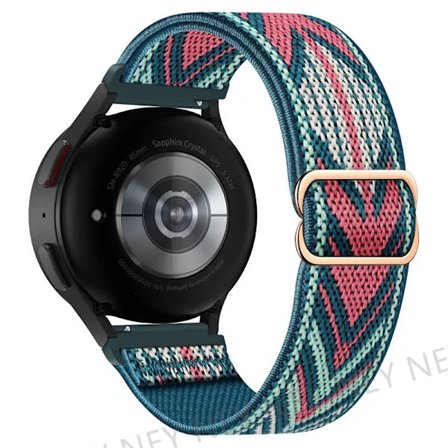Elastiskt glänsande armband för Samsung Galaxy Watch 6/5/pro/3/4 classic Active 2 22mm 20mm Bohemian Pride armband Huawei GT 3-2-e band