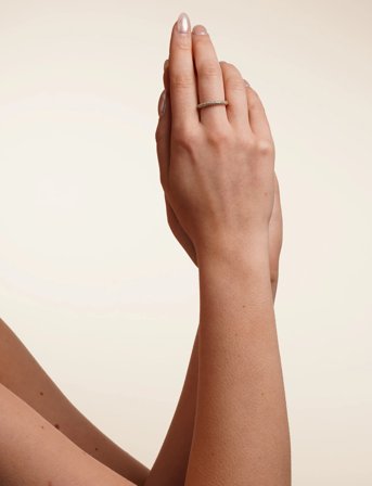 SNÖ of Sweden Liz Crystal Ring - Gold - L