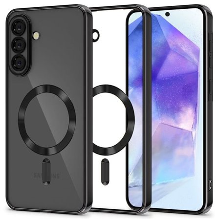 Tech-Protect MagFlex MagSafe-etui for Samsung Galaxy A56 5G - Klar svart