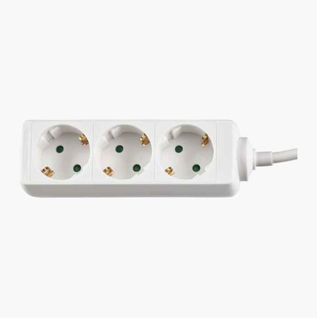 Grenuttag 3-vägs vit