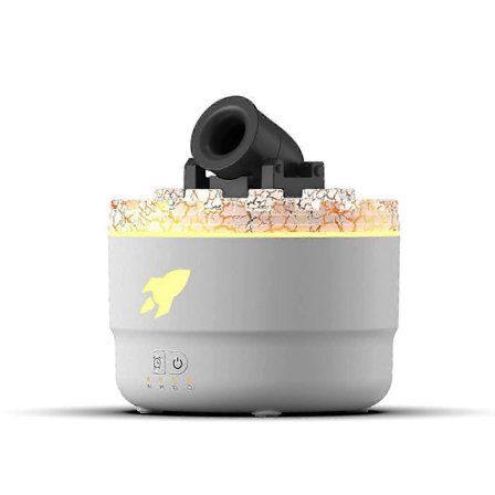 Tyst Ultraljud Aromaterapi Luftfuktare med Eterisk Oljediffuser och 7-färgs LED