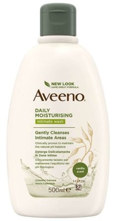 Aveeno Daily Moisturising Detergente Intimo Vaniglia 500ml