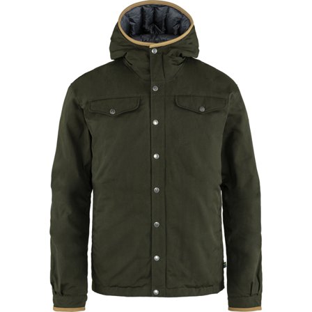 Fjällräven Herr's Greenland No. 1 Down Jacket in Deep Forest | Size: Large, Dun/G-1000/Polyester