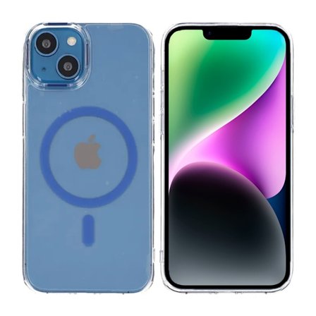 iPhone 13/14 Stöttålig Mobilskal med Magsafe - Blå