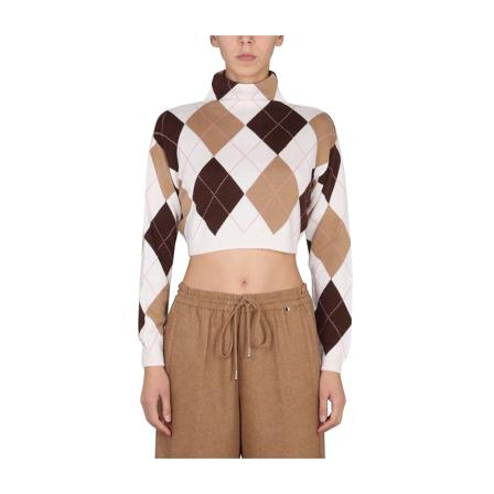 Ballantyne Turtlenecks brun, Dam Polotröjor, Dam, Storlek: 2XS