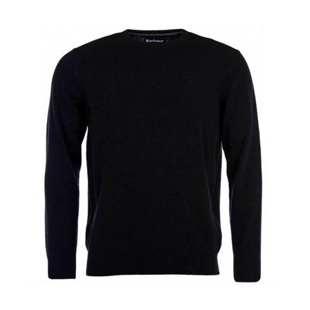 Barbour, Round-neck Knitwear Czarny, Mężczyzna, Rozmiar: L