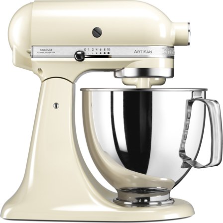 Kitchenaid Artisan KSM125EAC røremaskine, creme | KitchenOne