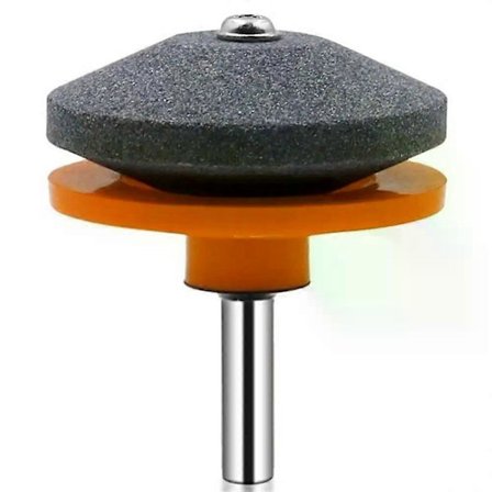 1/2 STK. Gressklipper Slipestein for Elektrisk Drill Knivsliper Slipestein Hage Slipeverktøy Deler