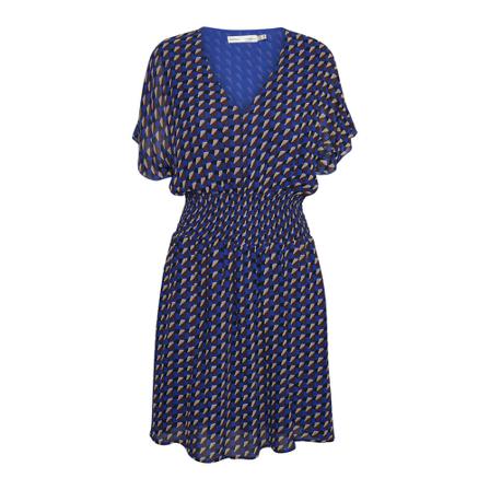 InWear, Riannaiw Short Dress Blauw, Dames, Maat:L,print