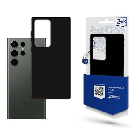 3MK Galaxy S23 Ultra Skal Matt - Svart