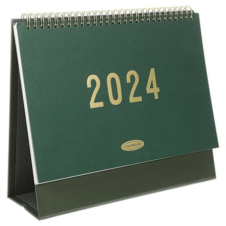 Bordkalender Planner Månedlig Kalender 2024 Skrivebords Kalender Planlægningskalender Kalender Ornament