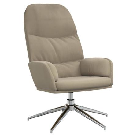 Vidaxl Reclinerfåtölj Ljusgrå Konstmocka Grå