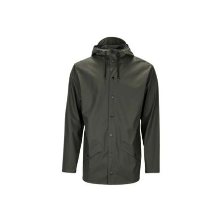 Rains, Rain Jackets Groen, Heren, Maat:S