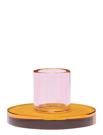 Astra Lysestage Home Decoration Candlesticks & Lanterns Candlesticks Nude Hübsch