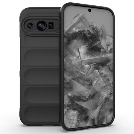 SKALO Google Pixel 9 Pro XL Rugged Bumpers TPU-Cover - Sort