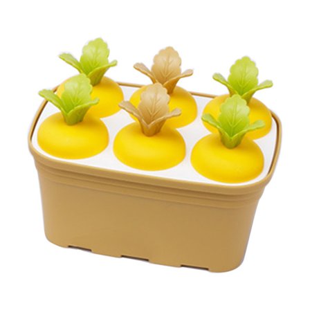 4/6-kennoiset jäätelömuotit Jäämuotti Käsintehdyt jälkiruokajäätelöpuikkomuotit Pakastin Hedelmäjääpalakone Uudelleenkäytettävä jäätelölle