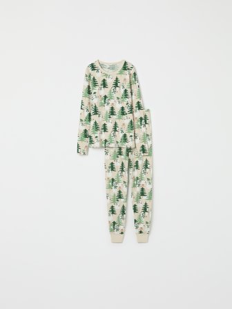 Polarn O. Pyret - Christmas pyjamas for adult - XS - Childrenswear - beige