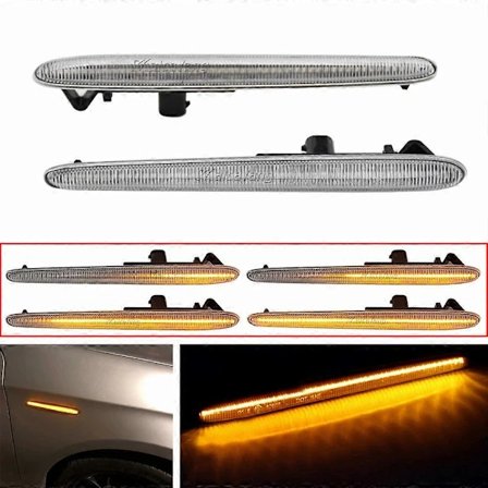 2 kpl LED Dynaamiset sivuvilkut Nuoli Vilkkulampetit Alfa Romeo Giulietta 940 Juliet # 50513758 5052294 Dynaaminen kristalli