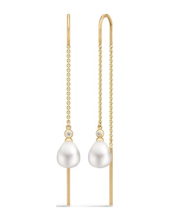 Julie Sandlau Tasha Chain Earrings - Gold - ONE SIZE