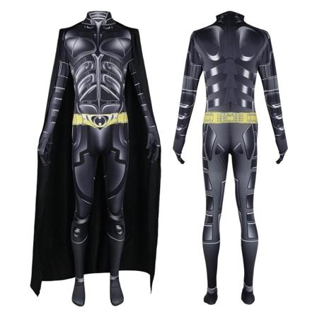 Batman Cosplay festkostyme for voksne, Dark Knight Jumpsuit - perfekt 3XL