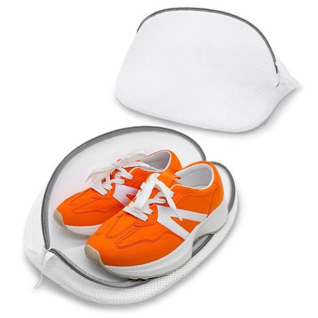 Mesh Vaskesække til Sko Vaskenet, 2 Pak Vaskesæk Vaskemaskine til Fine Tøj Bh Lingeri