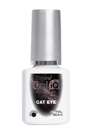 Depend Gel iQ - Metallic Marble Nagellack Dam Svart 5ML