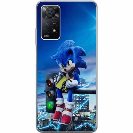 Xiaomi Redmi Note 11 Pro 5g Genomskinligt Skal Sonic The Hedge