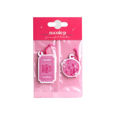 Nicole P Accessori Pus*y Power - Cherry Blossom Charm 2pz - Profumo per Automobile