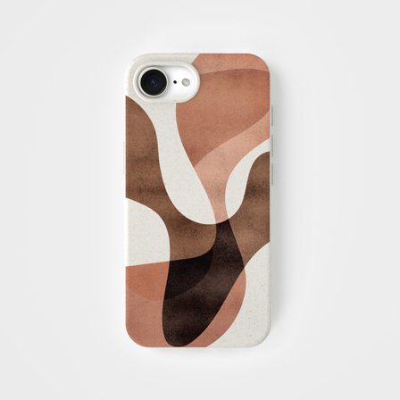 Eco-Friendly PLNTPRTCT Phone Case Teal Blush, Made with Plants, iPhone 16e