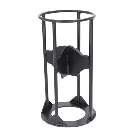 Kraftig Manuel Brændekløver Multifunktionel Optændingsknuser Jern Sort