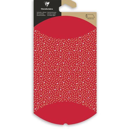 Clairefontaine Geschenktasche 16x22cm Kraft stars