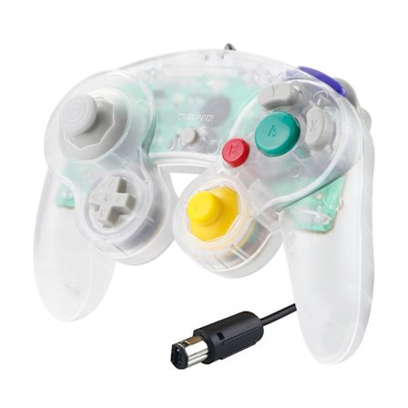 Handkontroll Kompatibel med Nintendo GameCube / Wii Transparent
