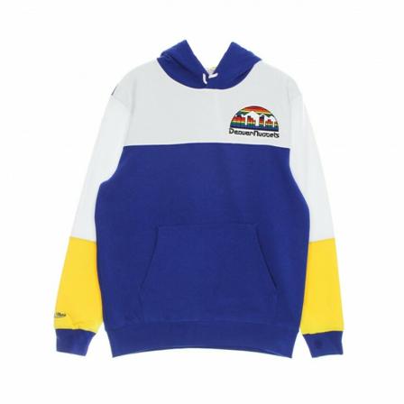 Mitchell & Ness hoodie nba fusion fleece 2.0 hardwood classics dennug Blå, Herre