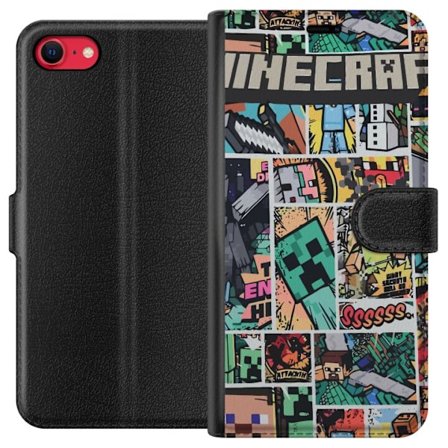Yhteensopiva Lompakkokotelo Apple Apple iPhone SE (2020) Minecraft Taide