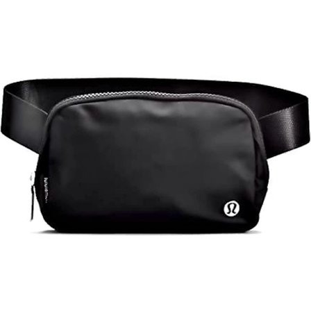 Midjeveske Fanny pack crossbody-vesker for kvinner Overalt midjeveske (svart)