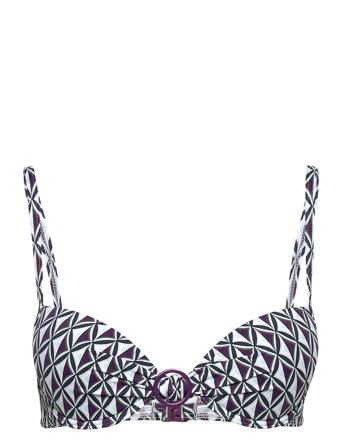 Beach Tops With Wire Swimwear Bikinis Bikini Tops Wired Bikinitops Punainen Esprit Bodywear Women