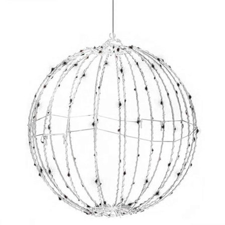 Jule LED Kugle Lys Sfære, Vandtætte Belyste Julekugler Til Udendørs Indendørs Fest Gårdhave Træ Have Dekorationer