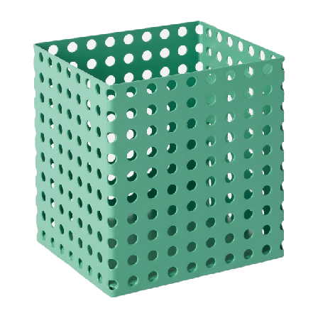 Åhléns Home Förvaringsbox i plåt 9x8 cm Förvaring Grön ONESIZE