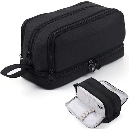 Stor Kapacitet Blyantsæske 3 Rum Blyantsæske til Drenge