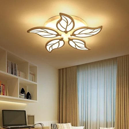 55 cm Saarekkeen Muotoilu Pinta-asennettavat Valot Akryyli Kukka Moderni