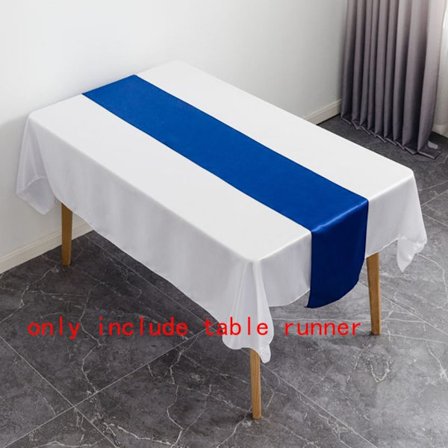 Stain Table Runner Duk Tillbehör MÖRKBLÅ
