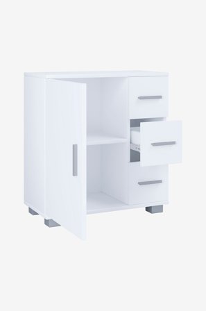 VCM - Midi-skab Zalo Xl - Hvid - Hylder & opbevaring - Fra Homeroom